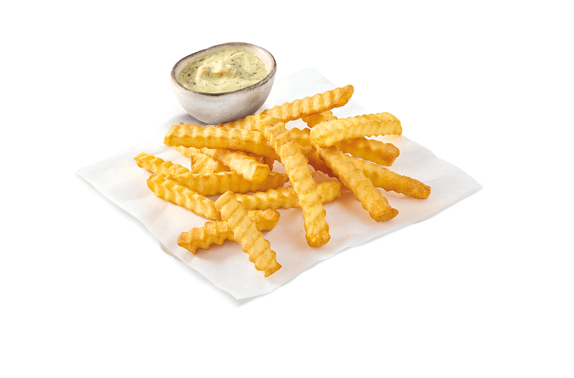 Crinkle fast fry